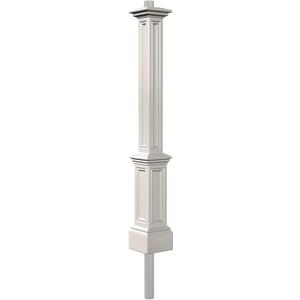 Mayne Signature Heavy Duty Outdoor Lamp Post - Easy Install for Porch & Patio Lights, Weather & Fade Resistant, Shock Resistant, Long Lasting Outdoor Lighting Fixtures