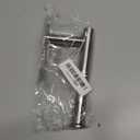 Toilet Roll Holder Wall Mounted - Stainless Steel Made Waterproof & Rust Resistant Self Adhesive Paper Towel Holder for Bathroom & Kitchen  Easy Installation Without Drilling