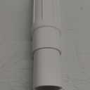 NDS 118-30 3" Expansion Repair PVC Coupling for Broken or Cracked Pipe, White