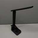 One Beat Desk Lamp with 6 Outlets 4 USB Ports(2USB-C),Eye Protection Table Lamp Power Strip with 4 Color Modes 5 Brightness Touch LED Desk Lamps for Home Office College Dorm Room Essentials(Black)