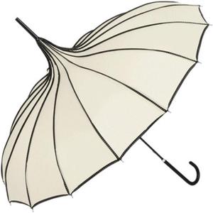 TopTie Pagoda Umbrella Parasol Bridal Wedding Umbrellas Sunproof Windproof, one size
