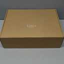 Ling's moment Flower Garland - 6FT Eucalyptus & Rose - Sweetheart Table Decor for Wedding Reception, Artificial Silk Floral Garland for Mantle, Spring, Garden Christmas Decoration, White Beige