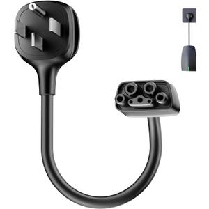 FOCSPROD NEMA 14-50 Adapter Only for Tesla Mobile Charger Gen 2 and 3, Fast Charging 240/250V 14-50 Outlet Connector for Tesla Portable Charger Adapter Up to 32 Amp (15 inch)