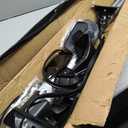 48 Inch Universal Car Top Roof Cross Bar Luggage Cargo Rack with 3 Kinds Clamp Silver Aluminum