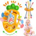 Baby Easter Toys, Toddler Easter Basket Stuffers, Baby Birthday Gift Basket Essentials Montessori Toys for 18+ Months Infant Boys and Girls