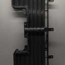 FRGOLIN Radiator Shutter Assembly Compatible with GMC Sierra 1500 2017 2018 2019 Chevy Silverado 1500 2017 2018 Replaces ‎84363184 601-374(Missing Part)