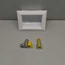 Sioux Chief 696-1021GF Ox Box Gas Outlet Box, 1/2" NPT, White