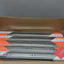 homdiy 10 Pairs 18 Inch Soft Close Drawer Slides Heavy Duty Side Mount Dresser Cabinet Rails Metal Ball Bearing and Full Extension Kitchen Cabinet Drawer Runners 100 LB Capacity (Silver)