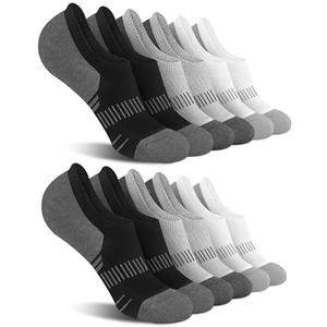 YSense7Pairs No Show Socks Women, Low Cut Invisible Cotton Non Slip Thin Short Ankle Flat Casual Socks for Women Men Loafers Sneakers Boat Shoes