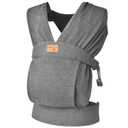 Baby Wraps Carrier Sling, Baby Carrier for Newborns and Toddlers,Skin-Friendly and Soft Front Baby Carrier Wrap Perfect Newbron Gifts (Grey, Cotton)