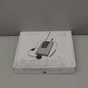 HOTEC UHF Wireless Headset Microphone/Lavalier Lapel Mic with Bodypack Transmitter and Mini Rechargeable Receiver 1/4" Output for Vlogging or Speech (silver)