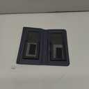 Duo Phone Case for 2 Phones | Multi Purpose Hiquality Leather Cell Phone Case, Cell Phone Wallet | Folding Variation | All Phone Types Available | iPhone, Galaxy, Motorola, etc | (Navy)