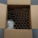 50 Pack Cardboard Tubes for Crafts - 1.57 x 11.81 Inches - Brown Toilet Paper Empty Rolls Round Thick Tubes Sturdy for Classroom Family Handmade DIY Projects es Sturdy for Classroom Family Handmade DIY Projects