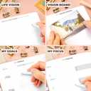 Clever Fox Advanced Weekly Planner  Undated Weekly & Monthly Life Goal Planner for Daily Productivity, Time Management and Hit Your Goals  Day Organizer Journal  Hardcover A5, Orange