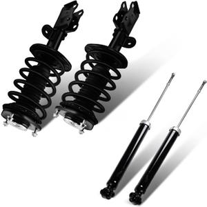 SCITOO Front Complete Struts Spring Assembly Rear Shocks Struts Fits 2010-2015 for Toyota Prius Quick Struts 172689 349035 - Set of 4
