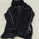 ChoiceApparel Mens Velour Coat on Zipper with Zippered Pockets, L