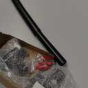 Curved Shower Curtain Rod For Bathroom 38-72 Inches, Adjustable Length, Curved Shower Rod, 0.9MM thickness, Round Shower Curtain Rods, Rotate Bracket For Large Shower Space, Need Drilling, Black