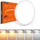 TALOYA Dimmable Flush Mount Ceiling Light,15.8Inch,24W,5CCT, 15.8inch-1 Pack