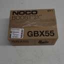 NOCO Boost X GBX55: 1750A UltraSafe Jump Starter – 12V Lithium Battery Booster Pack, Portable Jump Box, Power Bank & Jumper Cables - for 7.5L Gas and 5.0L Diesel Engines