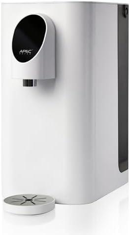 APEC ROCT-Plus Countertop Reverse Osmosis System, Efficient RO Filter 3:1 Pure to Drain, Instant Hot Water ± 2° for Tea, UV Water Filtration