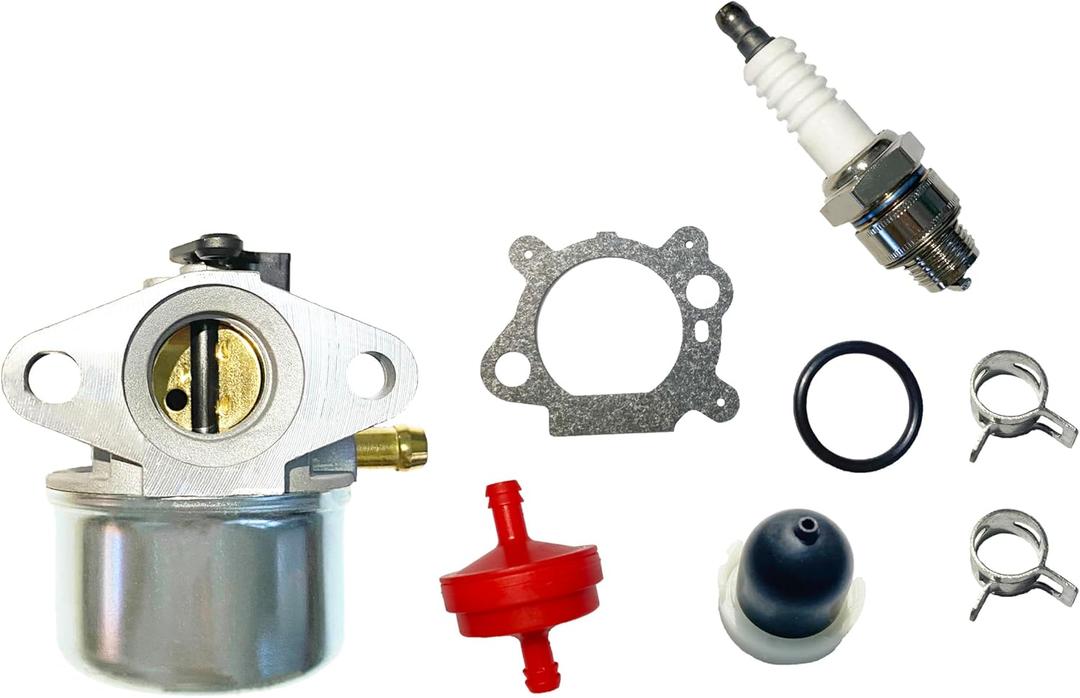Carburetor For Briggs & Stratton 875 Series 190cc 8.75ft-lbs Torque Engine 694202 693909 692648 499617 790120 6.75 Hp Troy Bilt Craftsman 917.388853