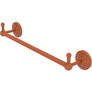 Allied Brass PQN-41-24-PEG-ASP Prestige Que 24 Inch Towel Bar with Integrated Hooks, Autumn Sparkle (26.25 Inch)