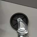 Trailer Jack Single Wheel, Silver