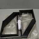 Steel Stair Riser 2 Pack, 1-Step Steel Stair Stringer for Outdoor Steps
