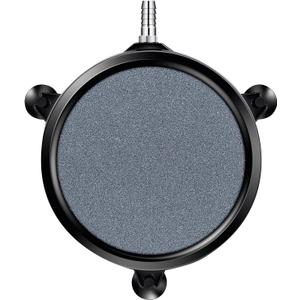 VIVOSUN Air Stone Disc 8 x 8 Inch with Shell and Sucker for Aquarium, Fish Tank and Hydroponics Air Pump