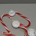 3 Pack Christmas Window Lights Decorations with Timer,Battery Powered Red Lighted Candy Cane LED Sucker for Xmas 2026 Hanging Fireplace Window Indoor Decor