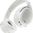 Skullcandy Crusher ANC 2 Wireless Over-Ear Bluetooth Headphones with Multi-Sensory Bass, Active Noise Cancelling, Up to 60 Hours Battery, Microphone for iPhone Android - Bone