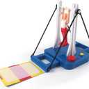 Gymnastics Machine Desktop Office Games Big Rotation 360 Degrees Gymnastics Prince bar Toys - flip Funny Stress Relief Sports Toys