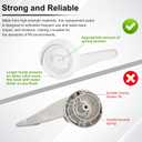 Foot Pedal Replacement for Dometic 300/310/320/321 RV Toilets, Compatible with Lippert Flow Max & Dometic RV Toilet Flush Pedal Repair Parts