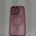 TOCOL Magnetic for iPhone 16 Pro Case, Upgraded Full Camera Protection, Compatible with Magsafe, Drop Protection, Translucent Matte Back for iPhone 16 Pro 6.3 inch (Plum)