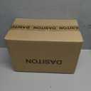 DASITON Makeup Organizer with Drawer,6 Slots Stackable Makeup Brush Holder,Skincare and Cosmetic Organizer for Bathroom Vanity Countertop Makeup Storage for Cosmetics,Brushes,Lipstick and Jewelry (1 Tray + 2 Drawer, Cream)