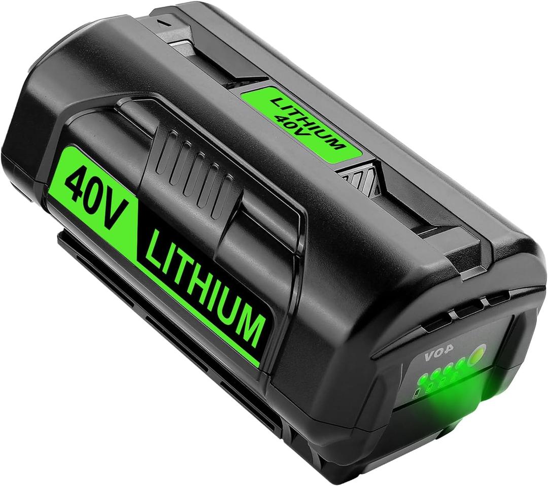 40V Replacement for Ryobi 40V Battery OP4026 OP40261 OP4050 OP4040 OP40401 OP40201 OP40601 Cordless Power, Compatible with Ryobi 40 Volt Lithium Battery