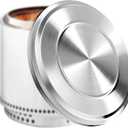 Lid for Solo Stove Bonfire - 19.5 Inch Stainless Steel Fire Pit Lid Cover for Solo Stove Bonfire, Fire Pit Accessories for Outdoor Fire Pits and Camping Accessories
