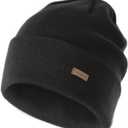 Camptrace Beanie Hats for Men Unisex Knit Cuffed Beanie Womens Winter Hats Warm Ski Hat Cozy Skull Cap