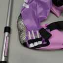 Franklin Sports Golf Set - Youth Adjustable Plastic Golf Club Set - Kids Golf Set with Bag & Balls - Adjustable Length Clubs For Toddlers - Pink