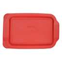 Pyrex C-233-PC Poppy Red Easy Grab Replacement Lid