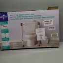 Medline Toilet Safety Rail For Seniors with Easy Installation, Height Adjustable Toilet Safety Frame, Bathroom Assist Rail with Armrests, Bathroom Safety, 250 lb. Weight Capacity