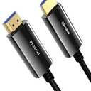 Stouchi 8K HDMI Fiber Optic Cable 10M, 48Gbps Ultra High Speed,In Wall CL3 Rated,AOC Support 8K@60Hz,4K@120Hz/144Hz Dynamic HDR eARC Dolby HDCP2.2 Compatible with PS5,Xbox SeriesX,PC,TV6