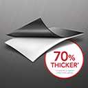 Venom Steel Industrial Nitrile Gloves, Chemical Resistant Disposable Black Gloves, Latex-Free, Powder-Free, Textured Grip, Heavy Duty Two-Layer Protection, 6 mil, Large, 100 Count (L)