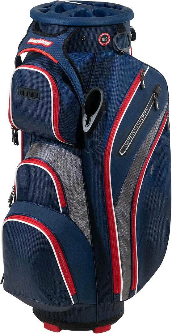 Bag Boy Revolver XP Golf Cart Bag, 14 Way Divider 360 Rotating Top