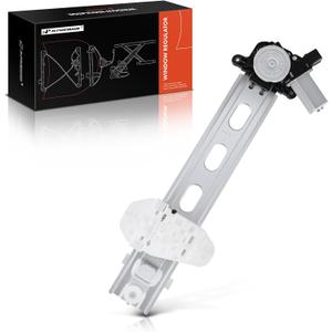 A-Premium Electric Power Window Regulator with Motor Assembly Compatible with Honda Civic 2006 2007 2008 2009 2010 2011, Front Left Driver Side,2-Door