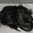 Dark Professor Severus Wizard Costume Men Wig Long Black Heat Resistant Synthetic Wigs For Adults Cosplay Halloween Party Anime Use