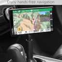 1Zero Solid GPS Cup Holder Mount for Garmin [Adjustable Arm], Replacement Car Truck Cupholder Ball Mount Compatible with Garmin Nuvi Drivesmart RV Dezl Drive Zumo Driveassist DriveLuxe Navigator