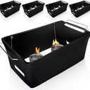 Chafer Wind Guard 4-Pack, Flame Retardant Fabric Cover for Buffet Food Warmers, Catering Events