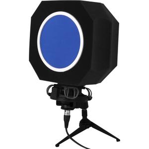 Professional Microphone Isolation Shield with Pop Filter,Reflection Filter for Recording Studios, Sound-absorbing Foam for Noise and Reflection Reduction for Recording,Singing,Podcasts,live stream
