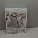 Jool Baby Potty Training Seat with 2 Step Ladder for Toddlers - Splash Guard, Adjustable Height (Gray)